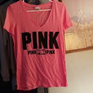 VS/ PINK BESUTIFUL PINK LOGO TOP